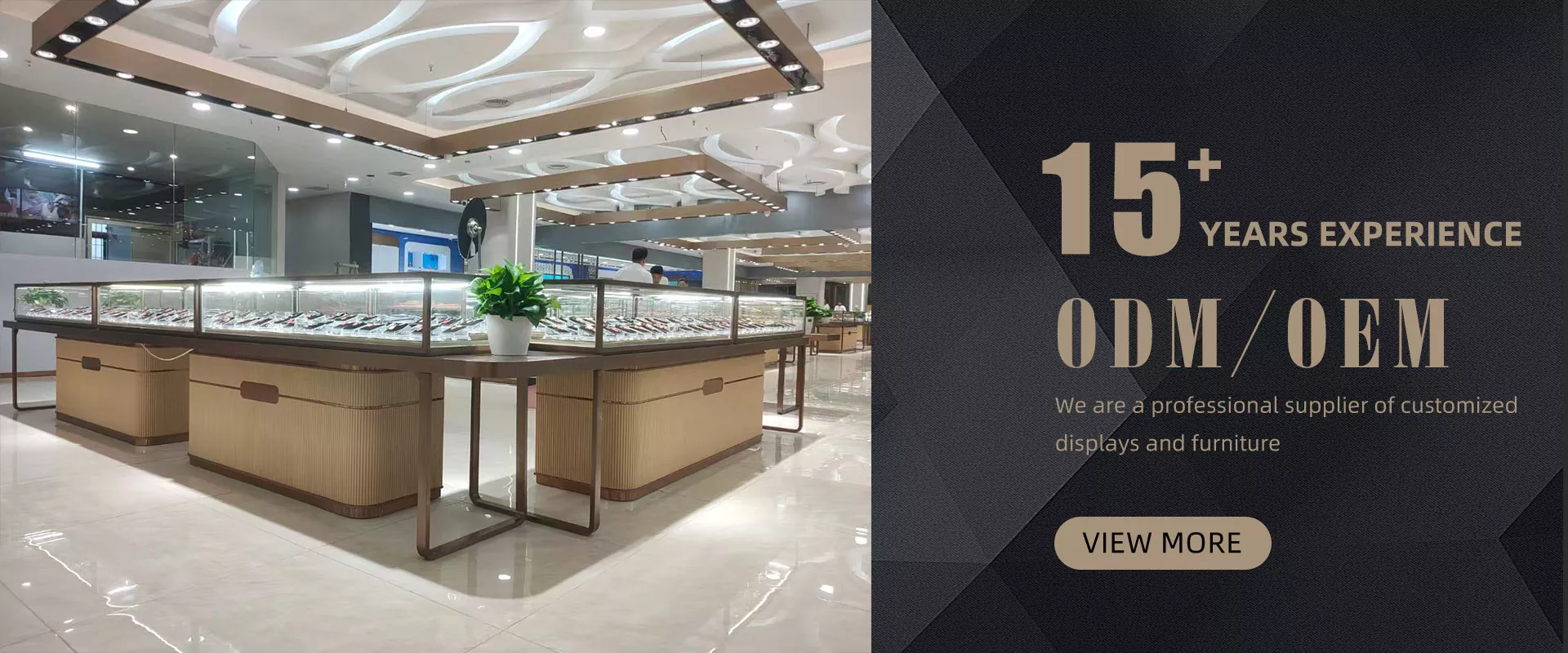 Trường hợp hiển thị trang sức Trung Quốc