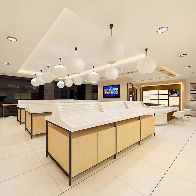 Điều gì khiến màn hình quang học trên mặt bàn bằng gỗ trở thành sự lựa chọn tối ưu cho cách trình bày bán lẻ hiện đại